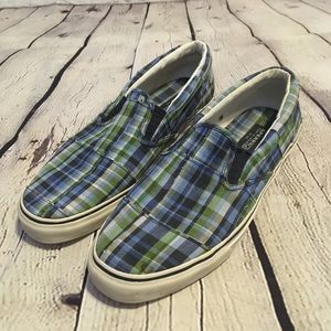 Men’s Plaid Sperry Top-Siders size 10 1/2M